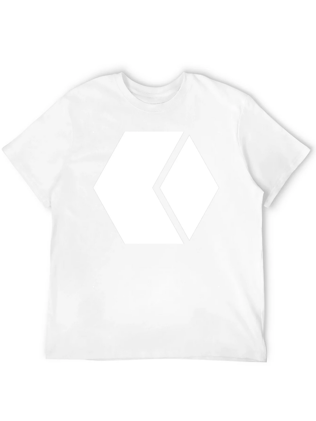 Geometric Graphic Tee - Modern Minimalist Design