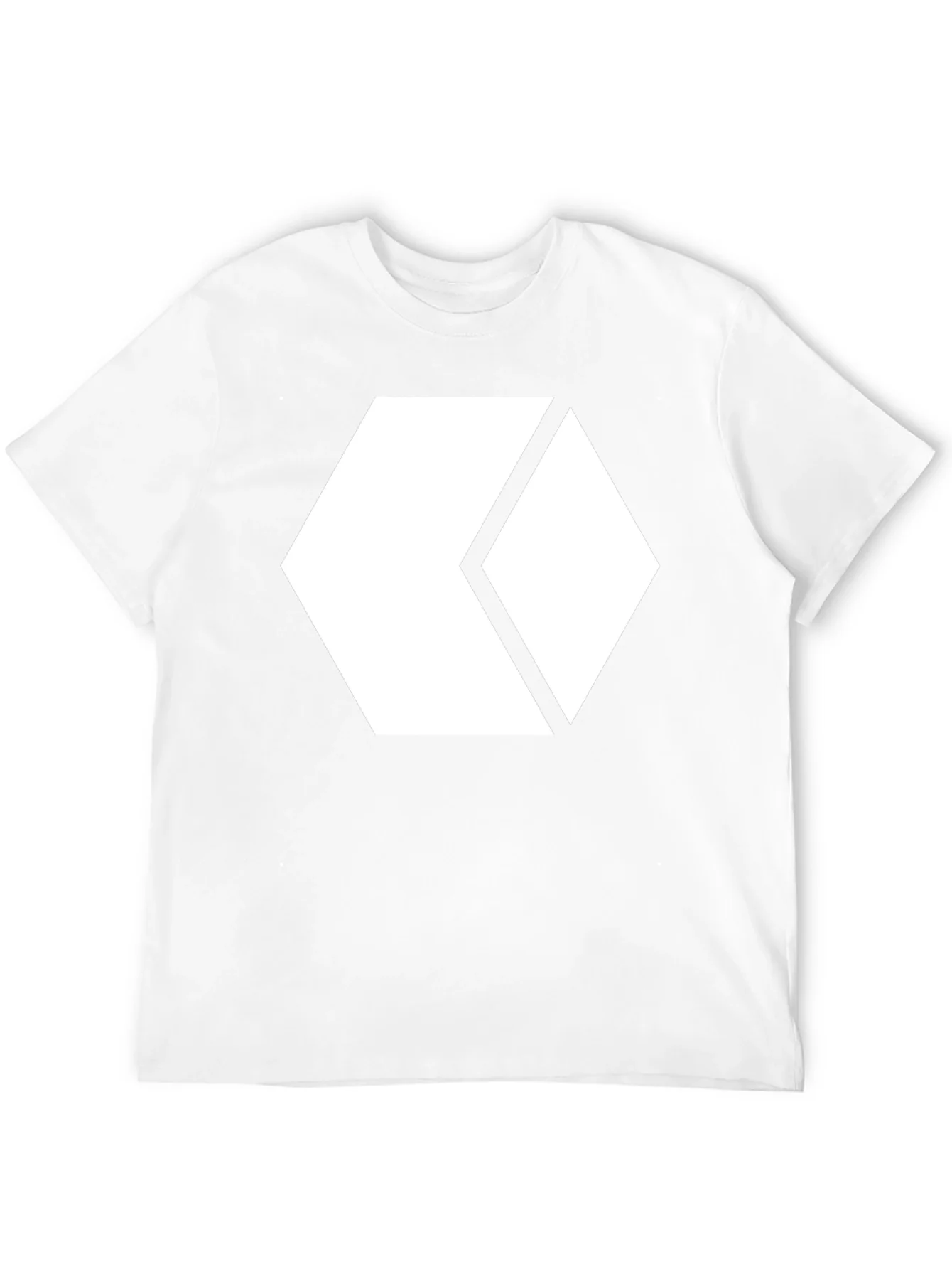 Geometric Graphic Tee - Modern Minimalist Design