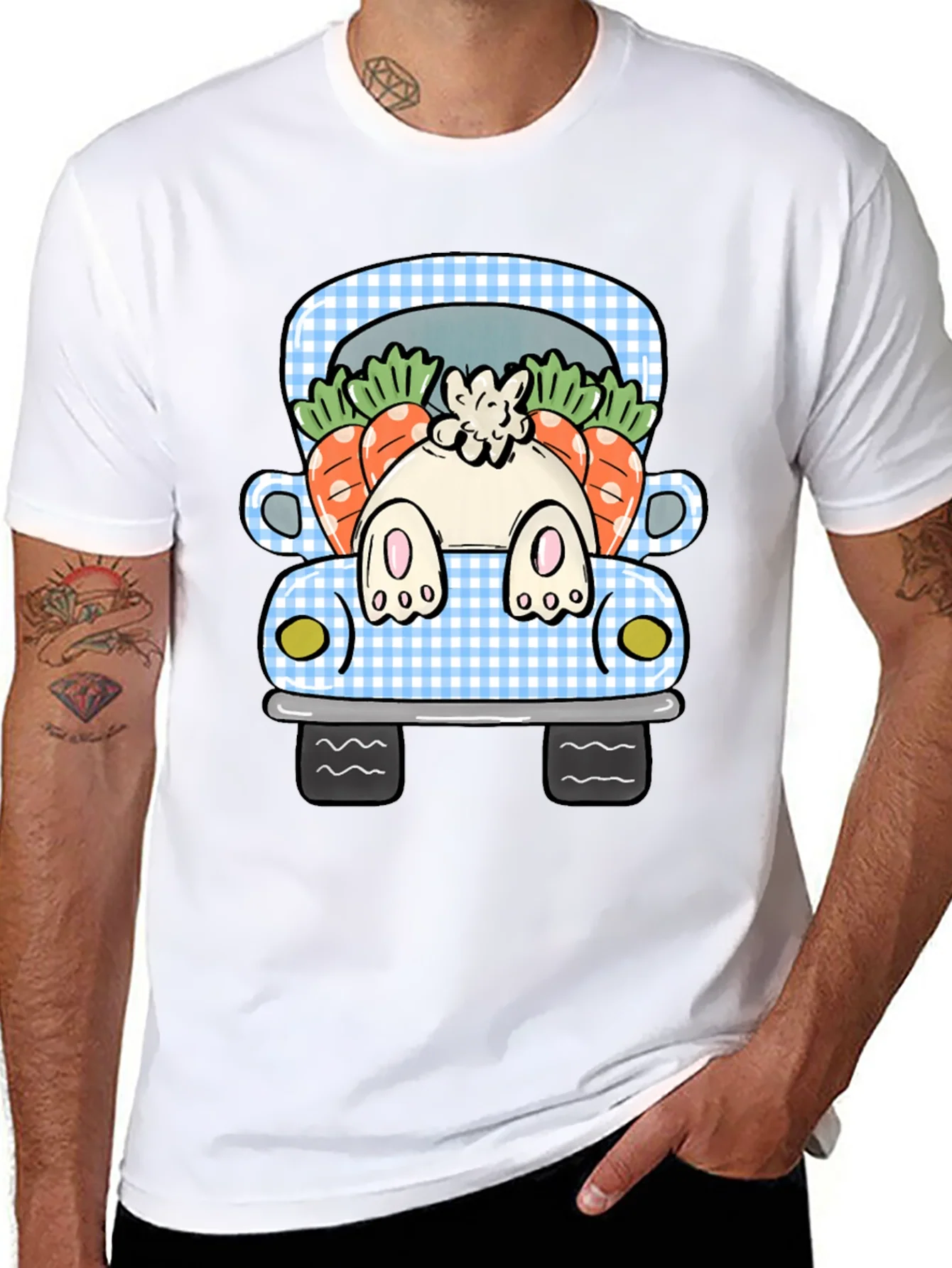 Bunny Truck Easter T-Shirt