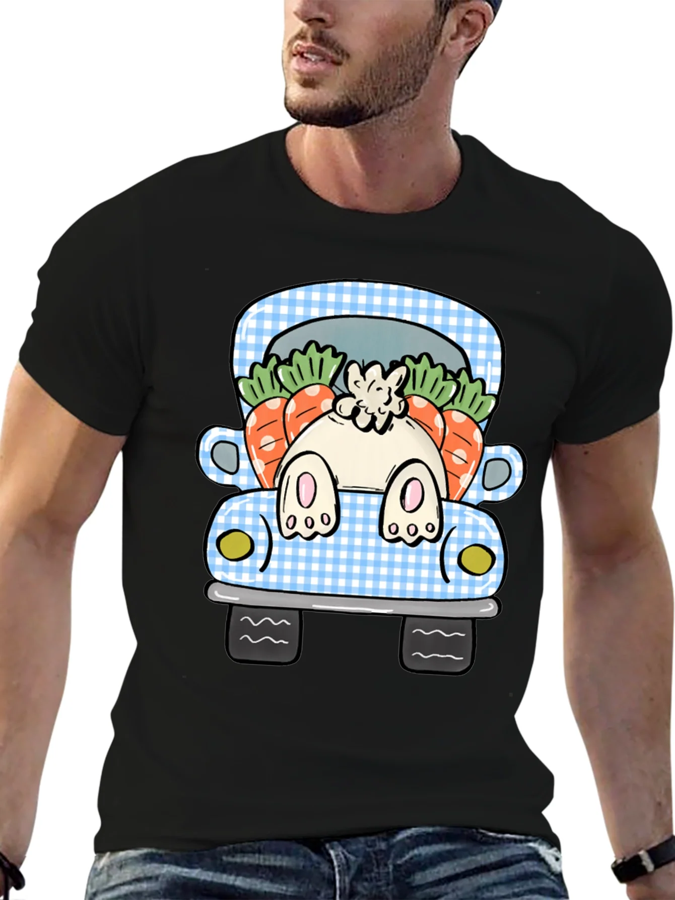 Bunny Truck Easter T-Shirt