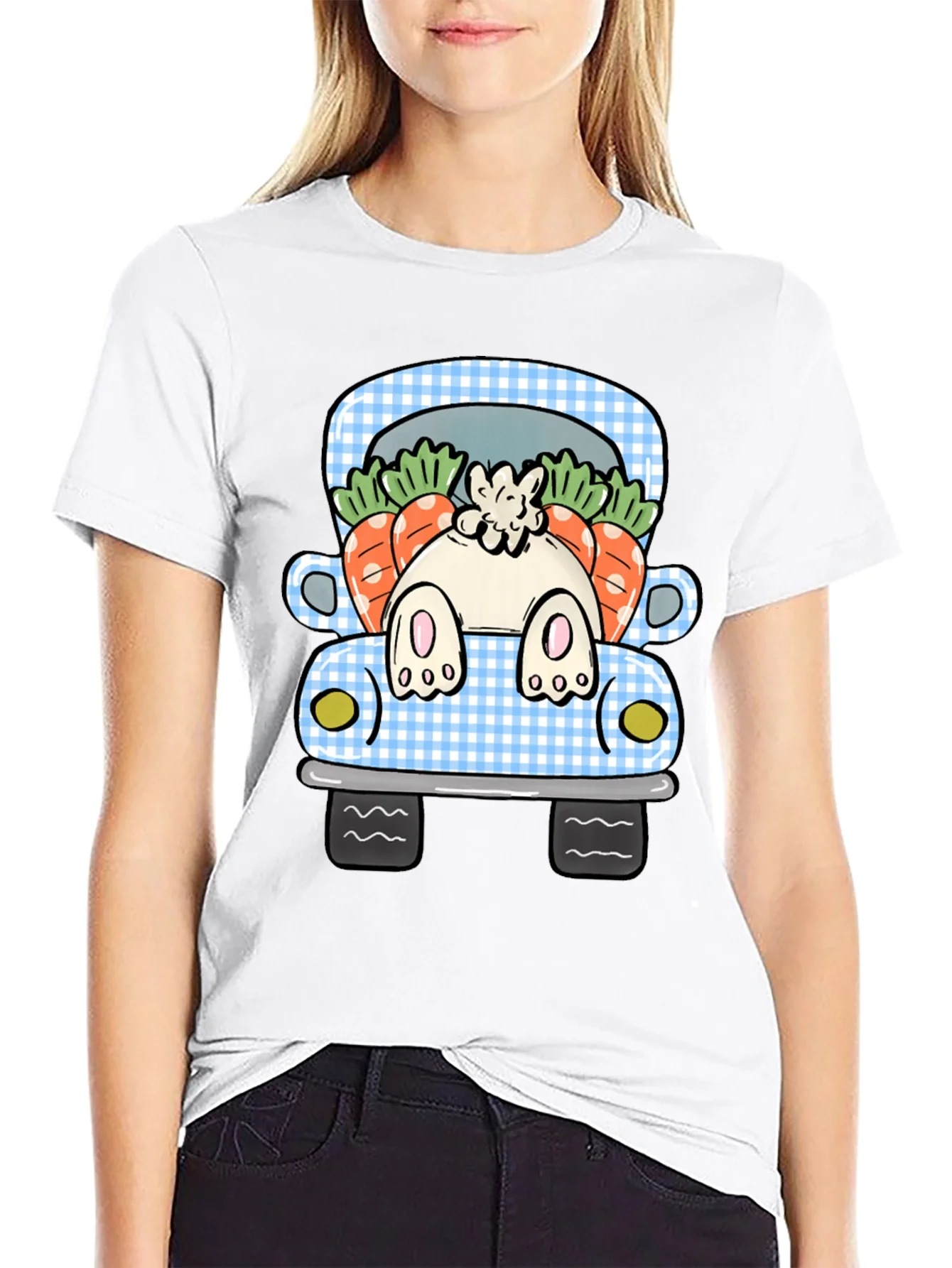 Bunny Truck Easter T-Shirt