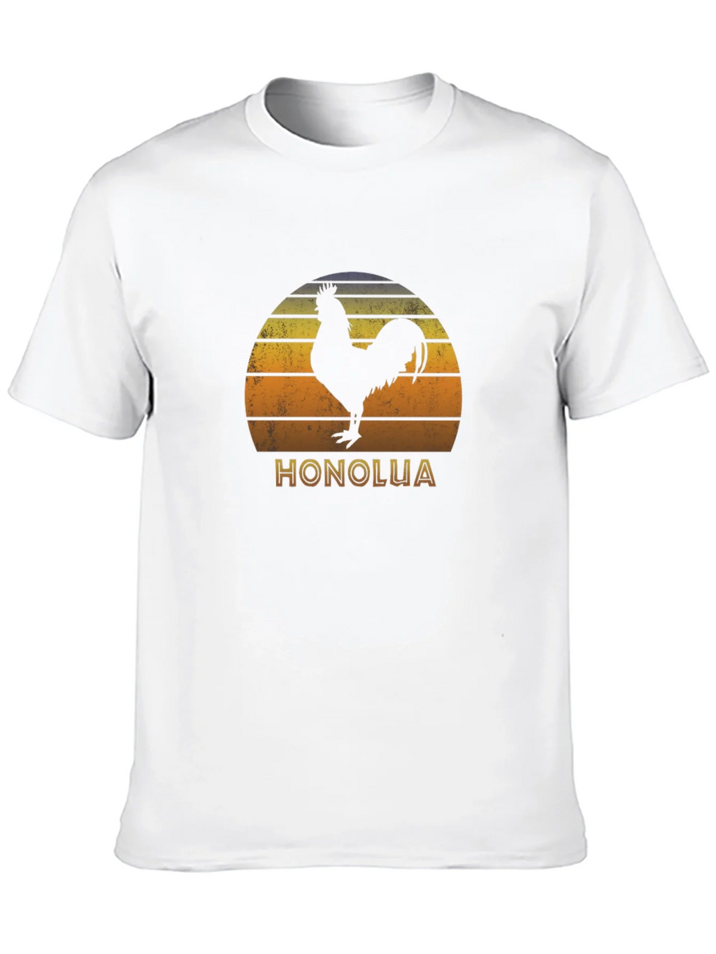 Honolua Rooster Graphic Black T-Shirt