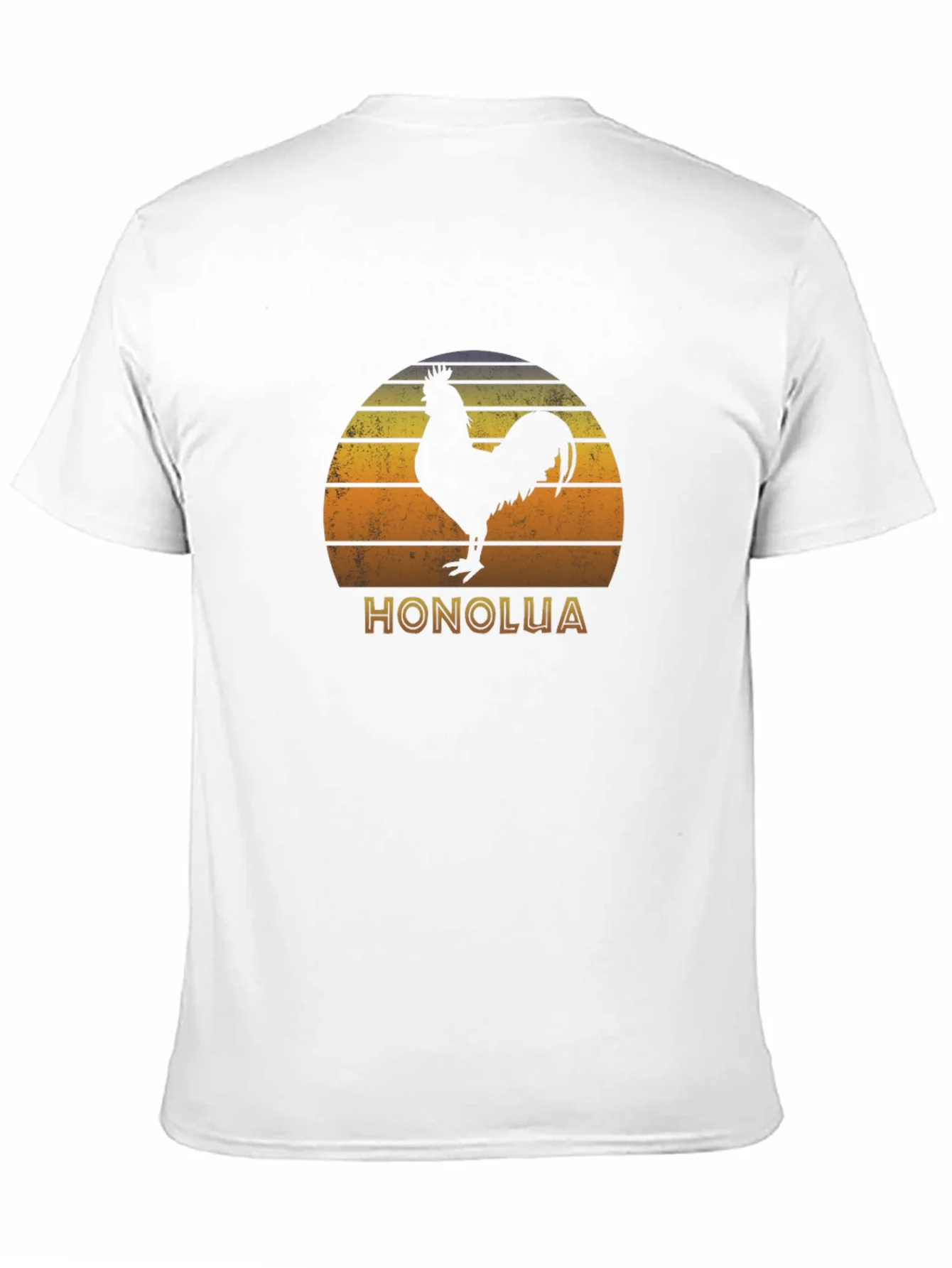 Honolua Rooster Graphic Black T-Shirt