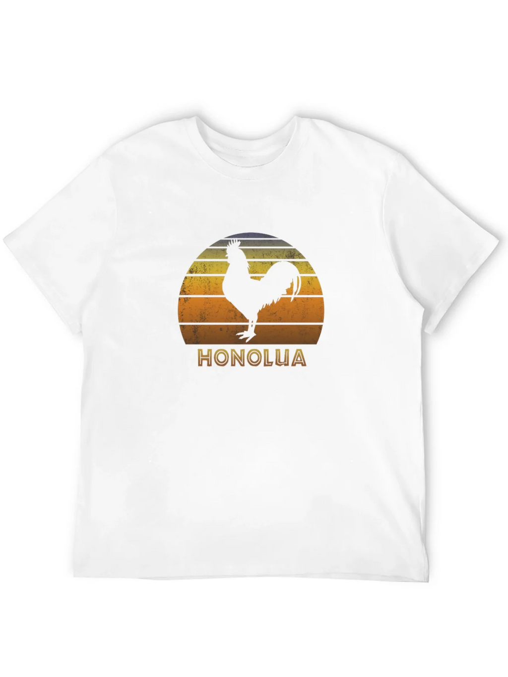 Honolua Rooster Graphic Black T-Shirt
