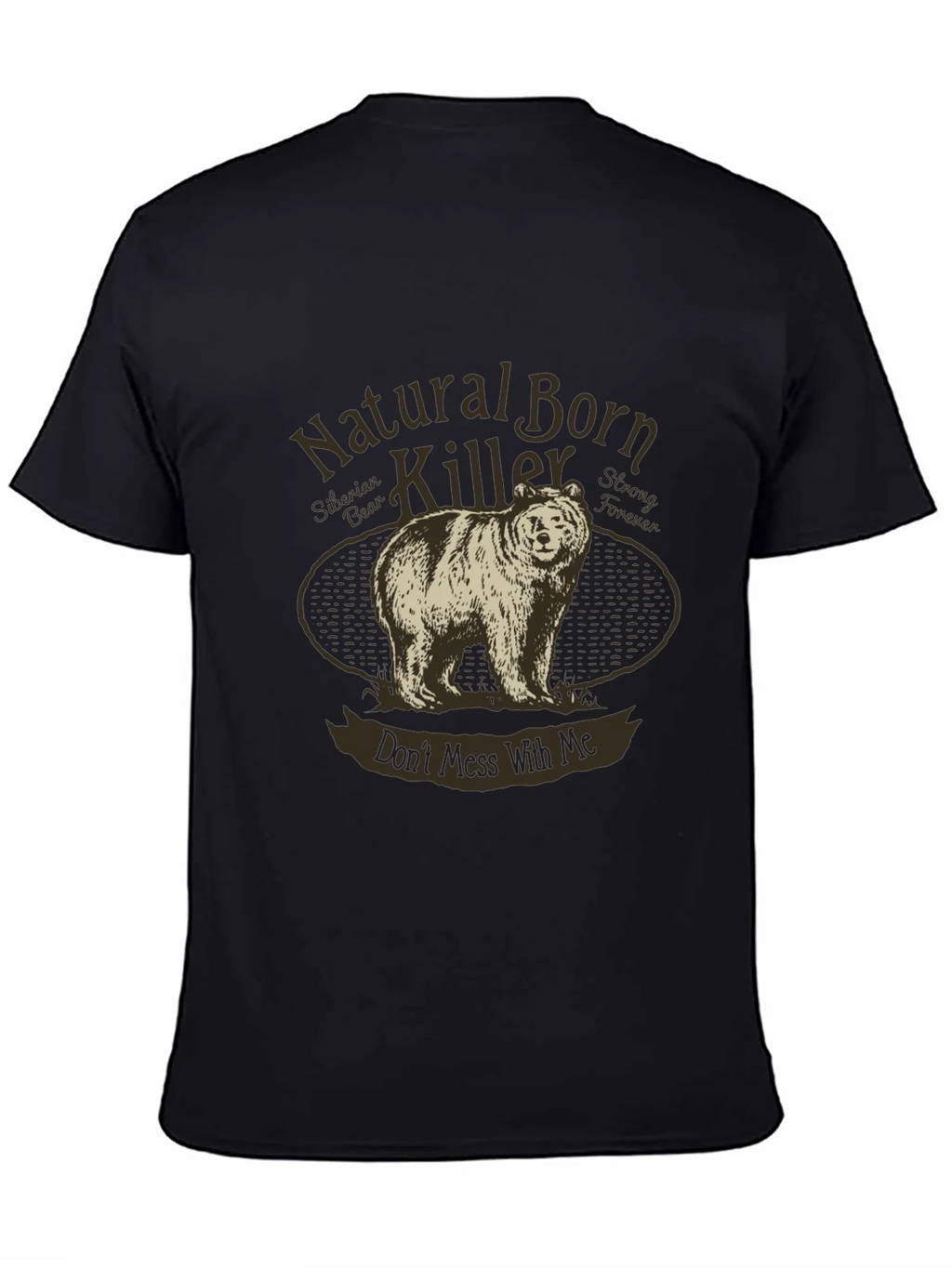 Natural Born Killer Siberian Bear Graphic Tee