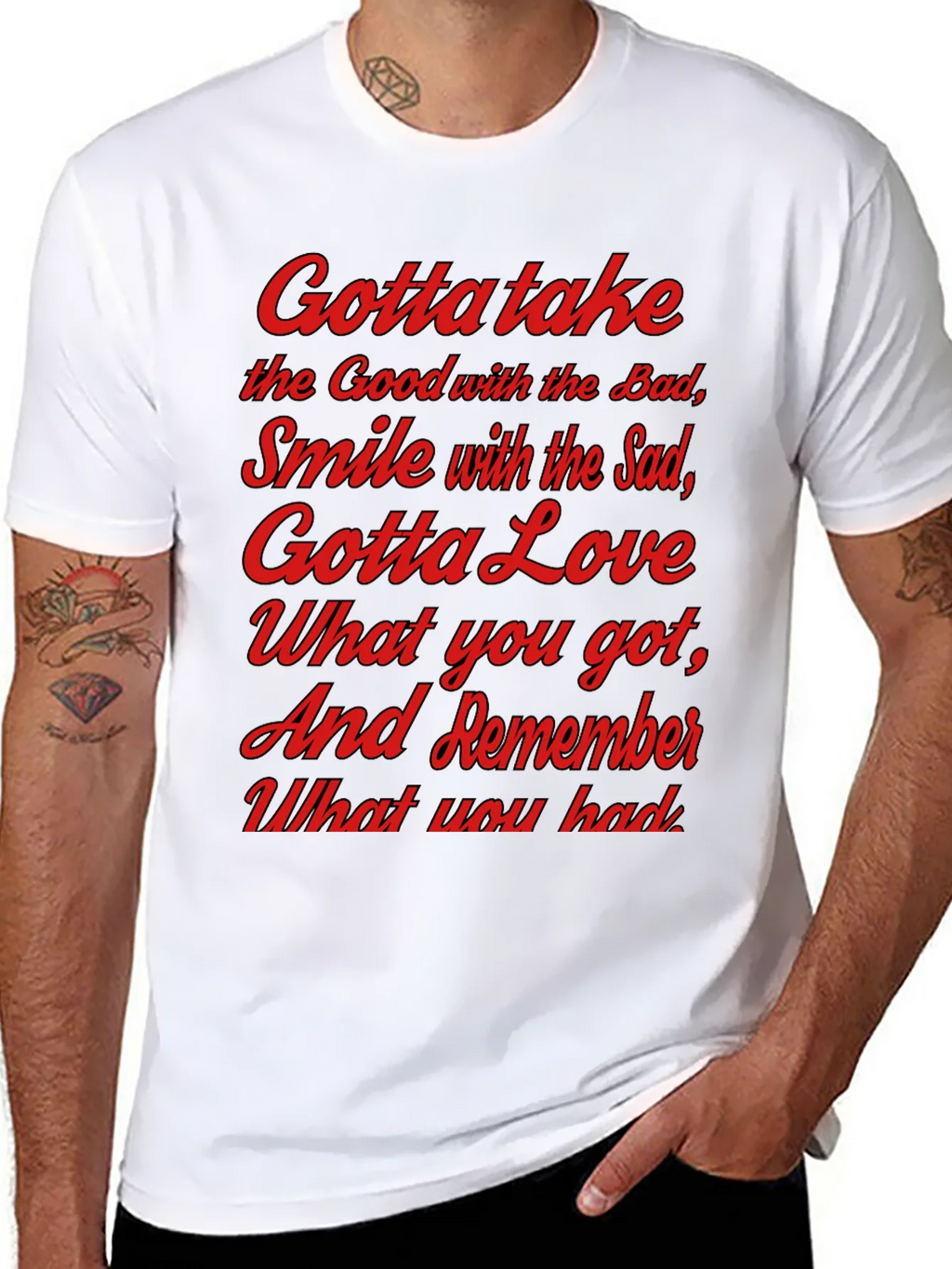 Gotta Take T-Shirt - Inspirational Graphic Tee