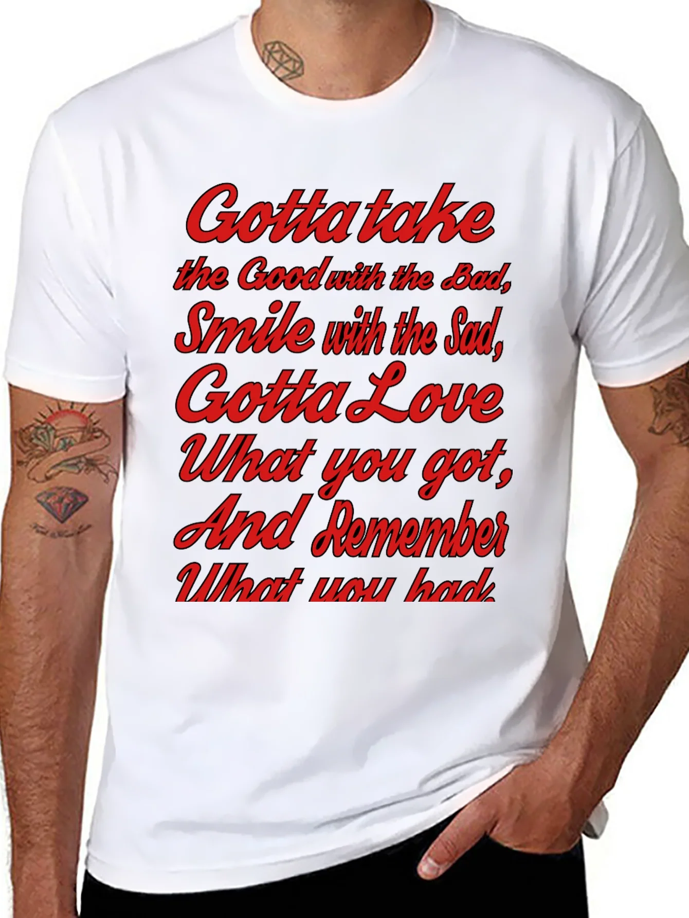 Gotta Take T-Shirt - Inspirational Graphic Tee
