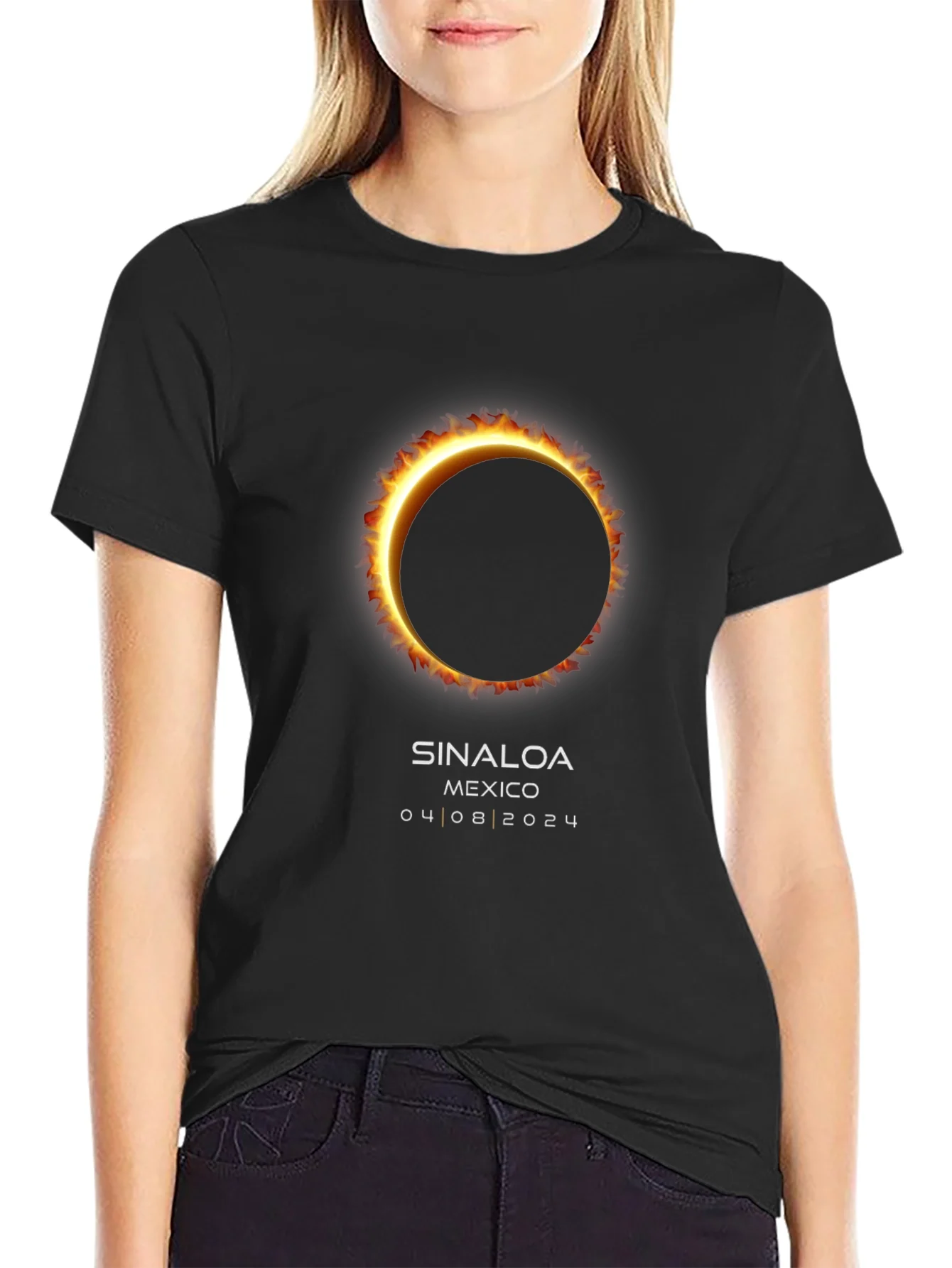 Sinaloa Mexico 2024 Eclipse T-Shirt