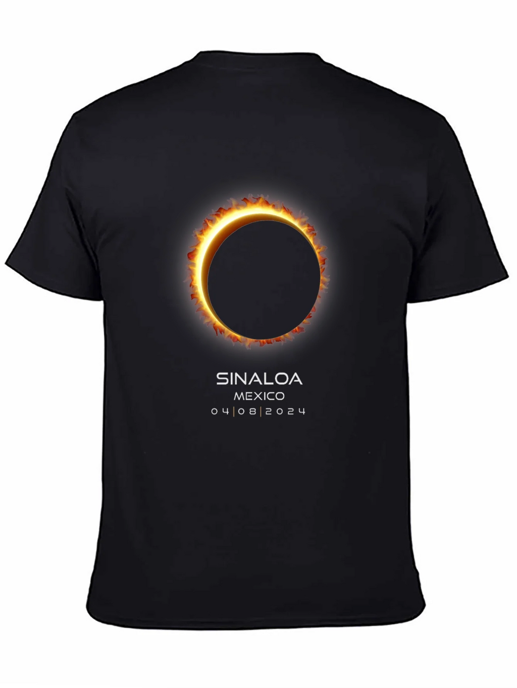 Sinaloa Mexico 2024 Eclipse T-Shirt