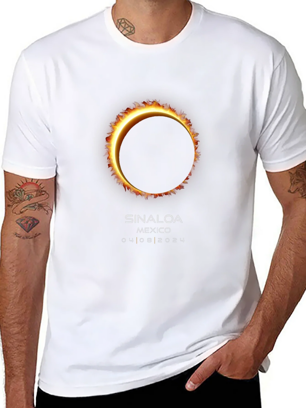 Sinaloa Mexico 2024 Eclipse T-Shirt