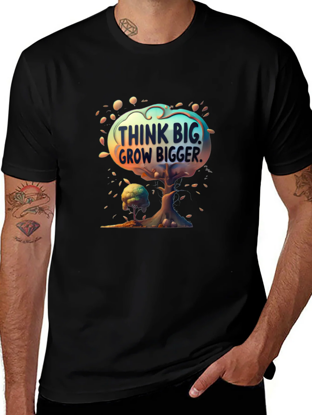 Think Big Grow Bigger Graphic Tee