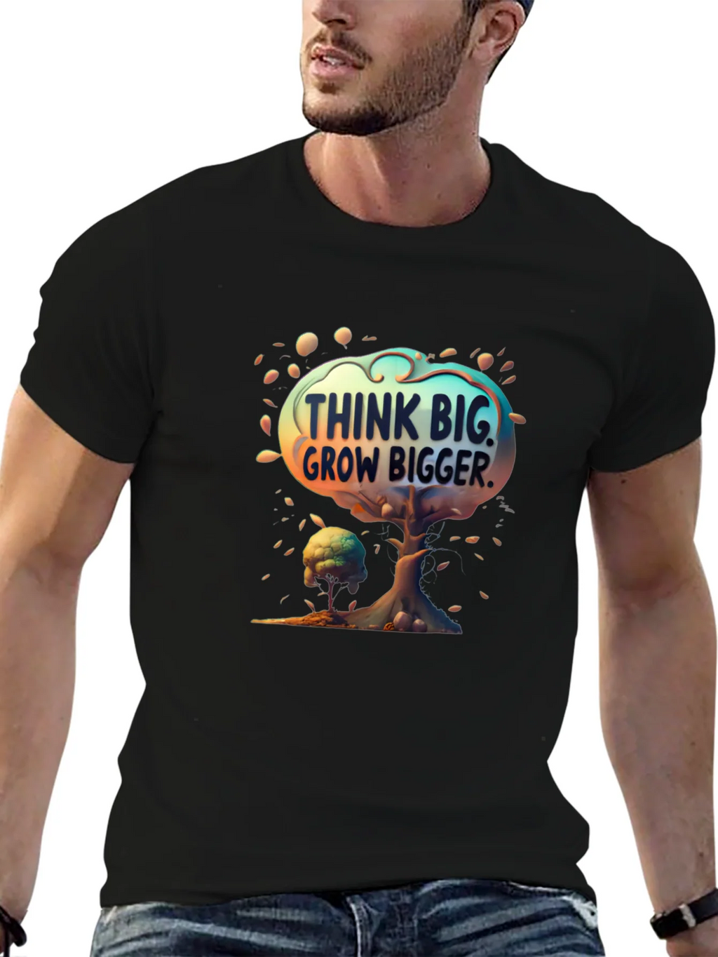 Think Big Grow Bigger Graphic Tee