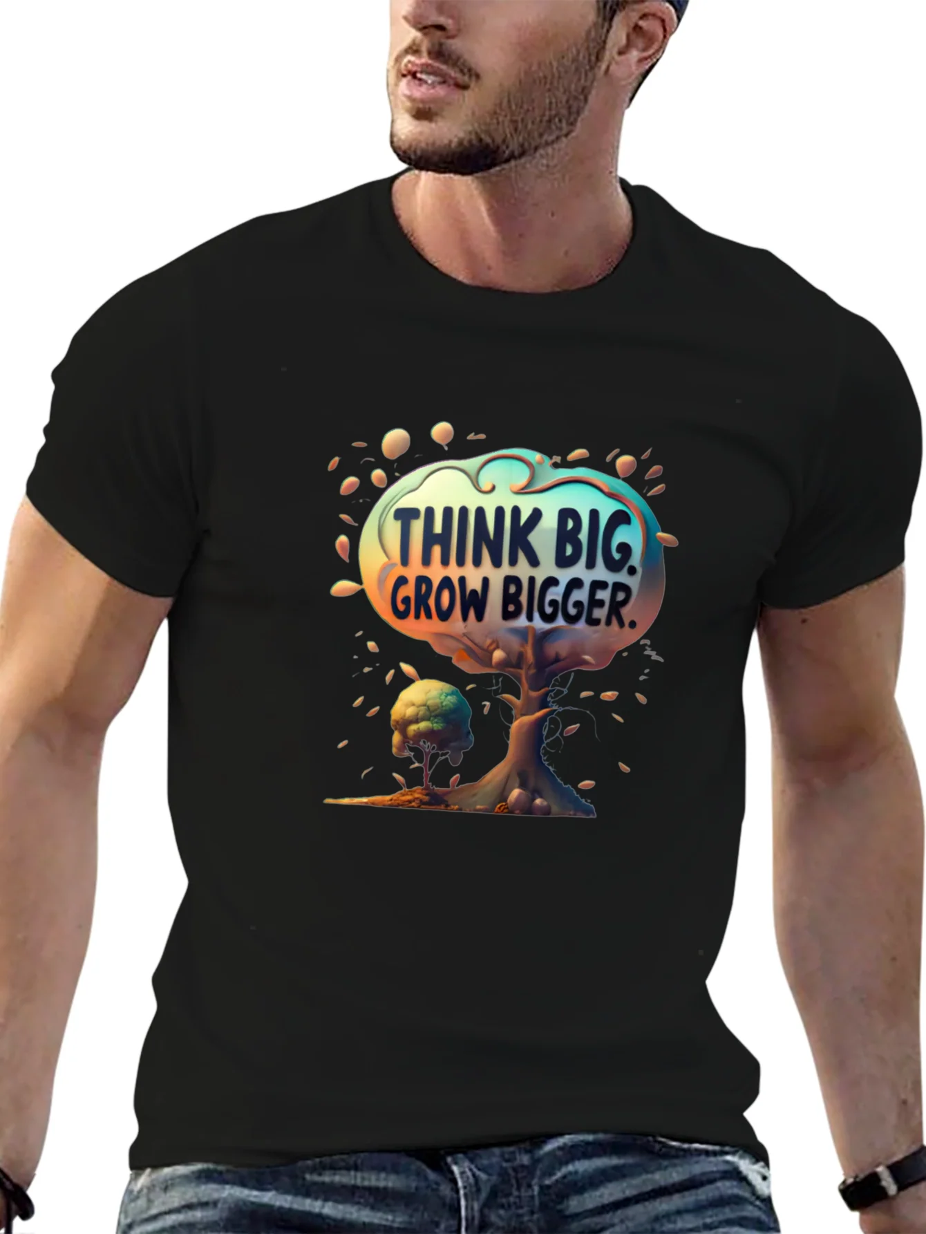Think Big Grow Bigger Graphic Tee