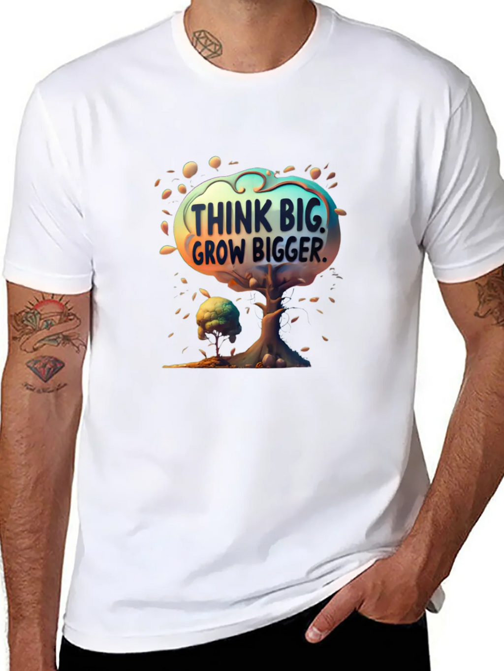 Think Big Grow Bigger Graphic Tee