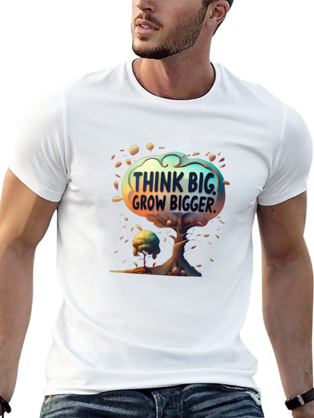 Think Big Grow Bigger Graphic Tee