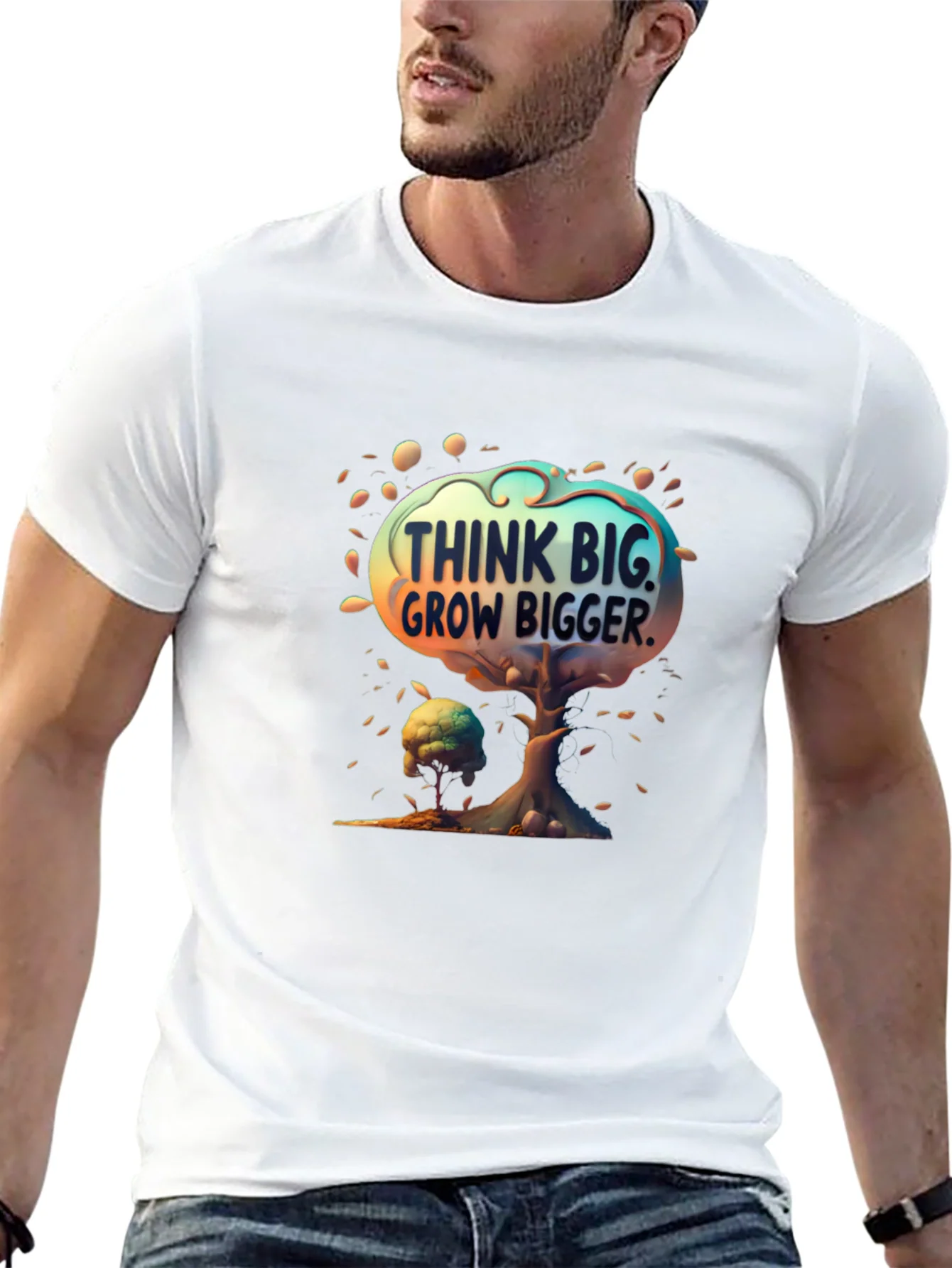Think Big Grow Bigger Graphic Tee