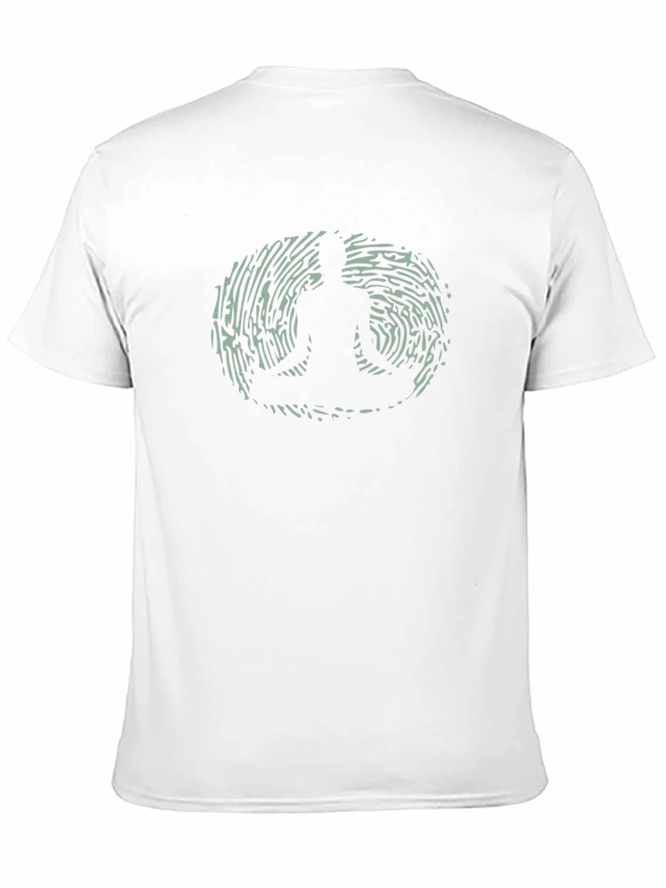 Zen Fingerprint T-Shirt - Meditate in Style