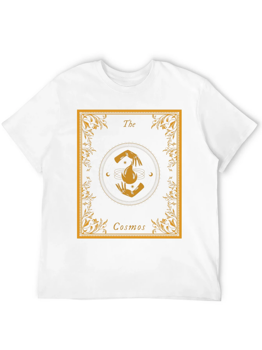 The Cosmos Graphic T-Shirt - Unisex Black Tee