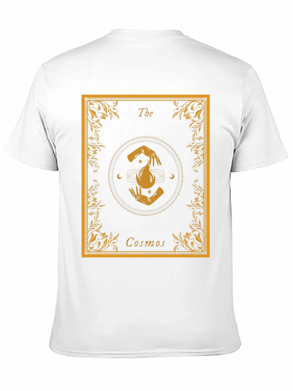 The Cosmos Graphic T-Shirt - Unisex Black Tee