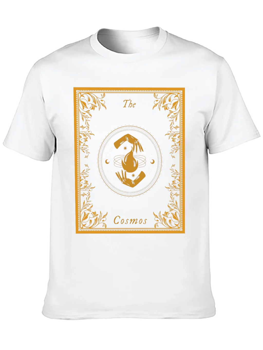 The Cosmos Graphic T-Shirt - Unisex Black Tee