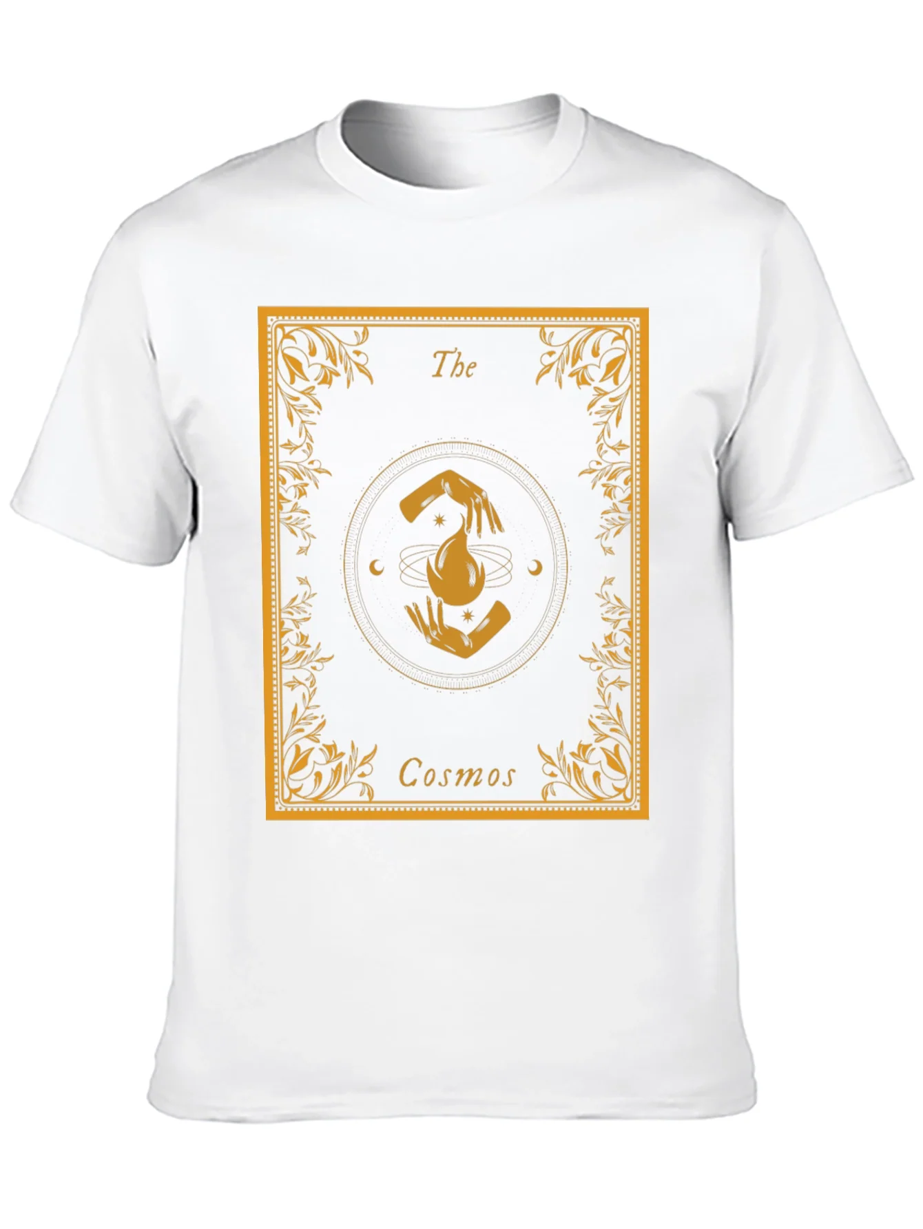 The Cosmos Graphic T-Shirt - Unisex Black Tee