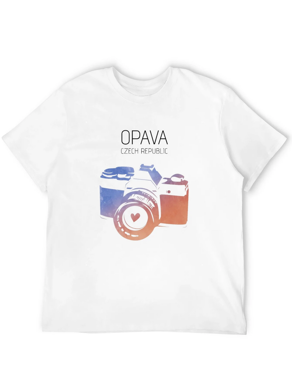 Opava Czech Republic Camera Graphic T-Shirt