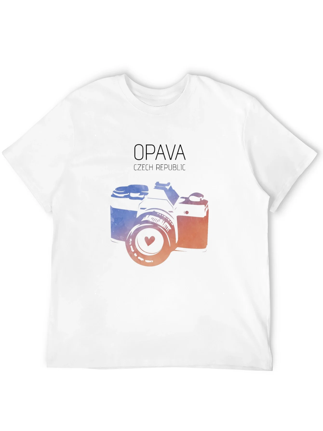 Opava Czech Republic Camera Graphic T-Shirt