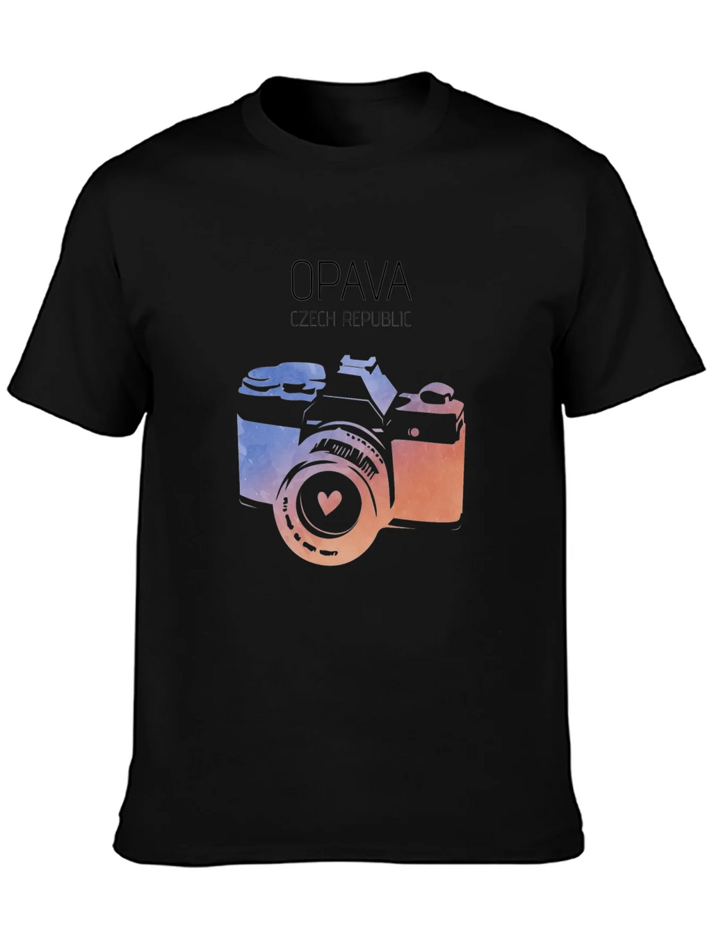 Opava Czech Republic Camera Graphic T-Shirt