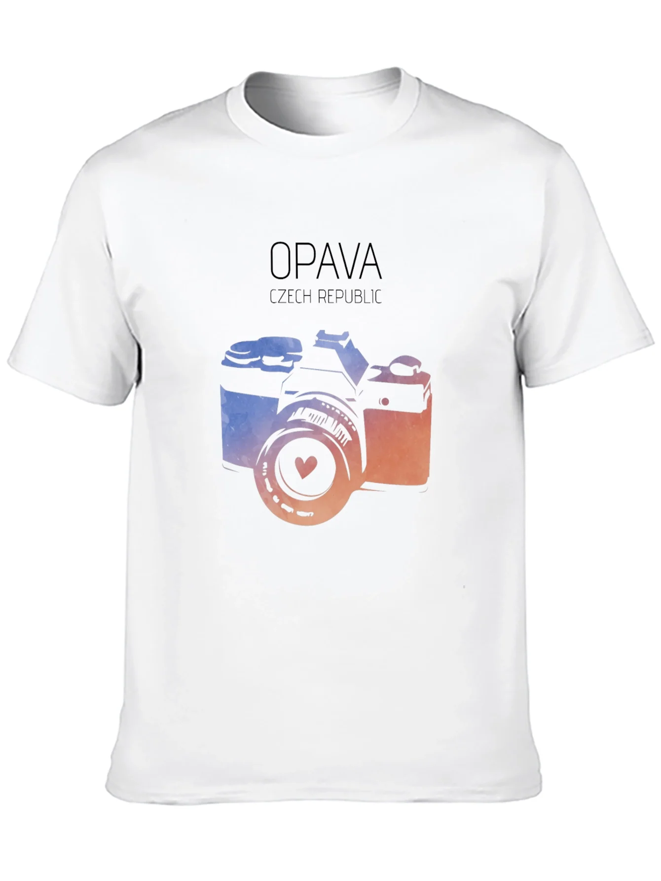 Opava Czech Republic Camera Graphic T-Shirt