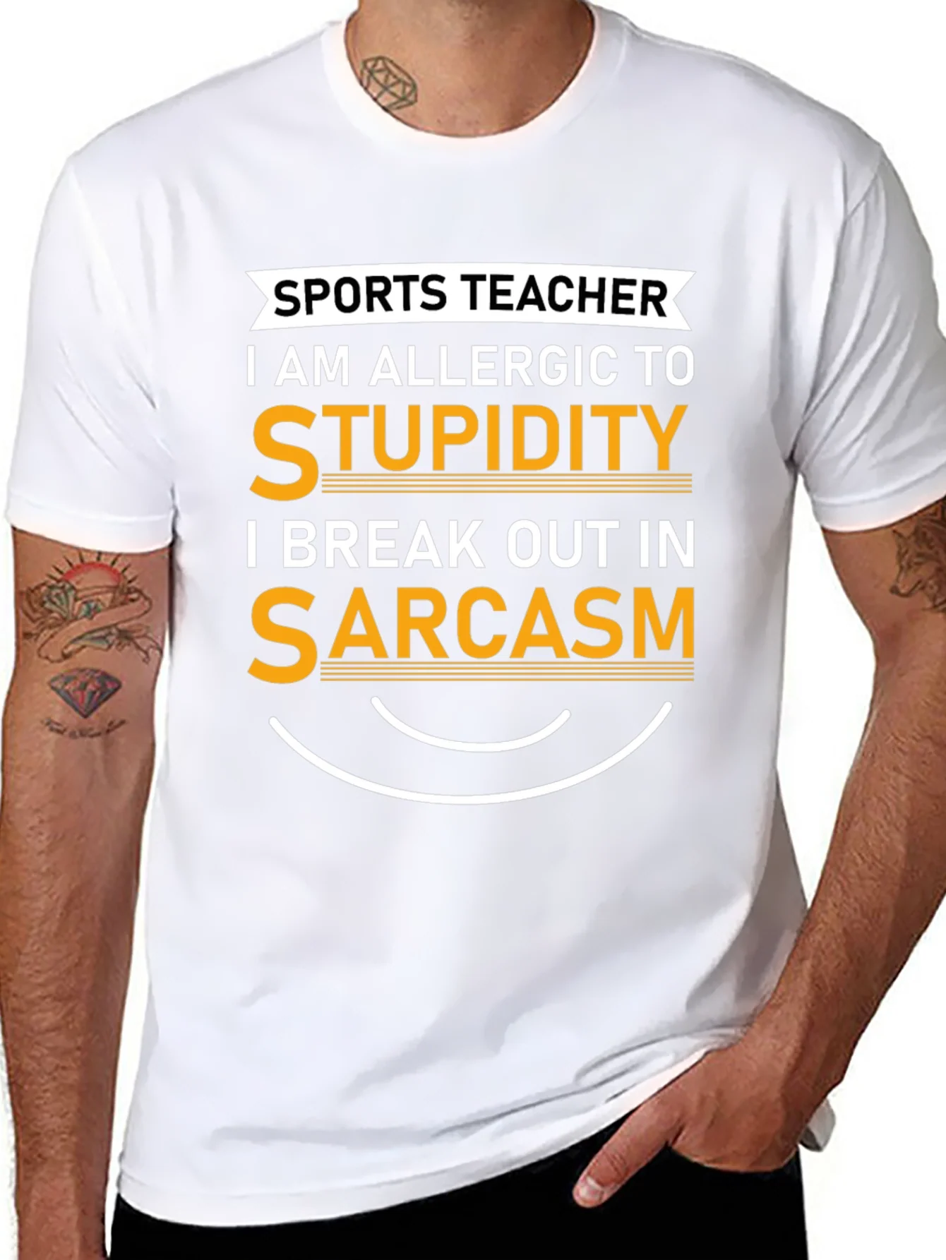 Sports Teacher Sarcasm Graphic Tee