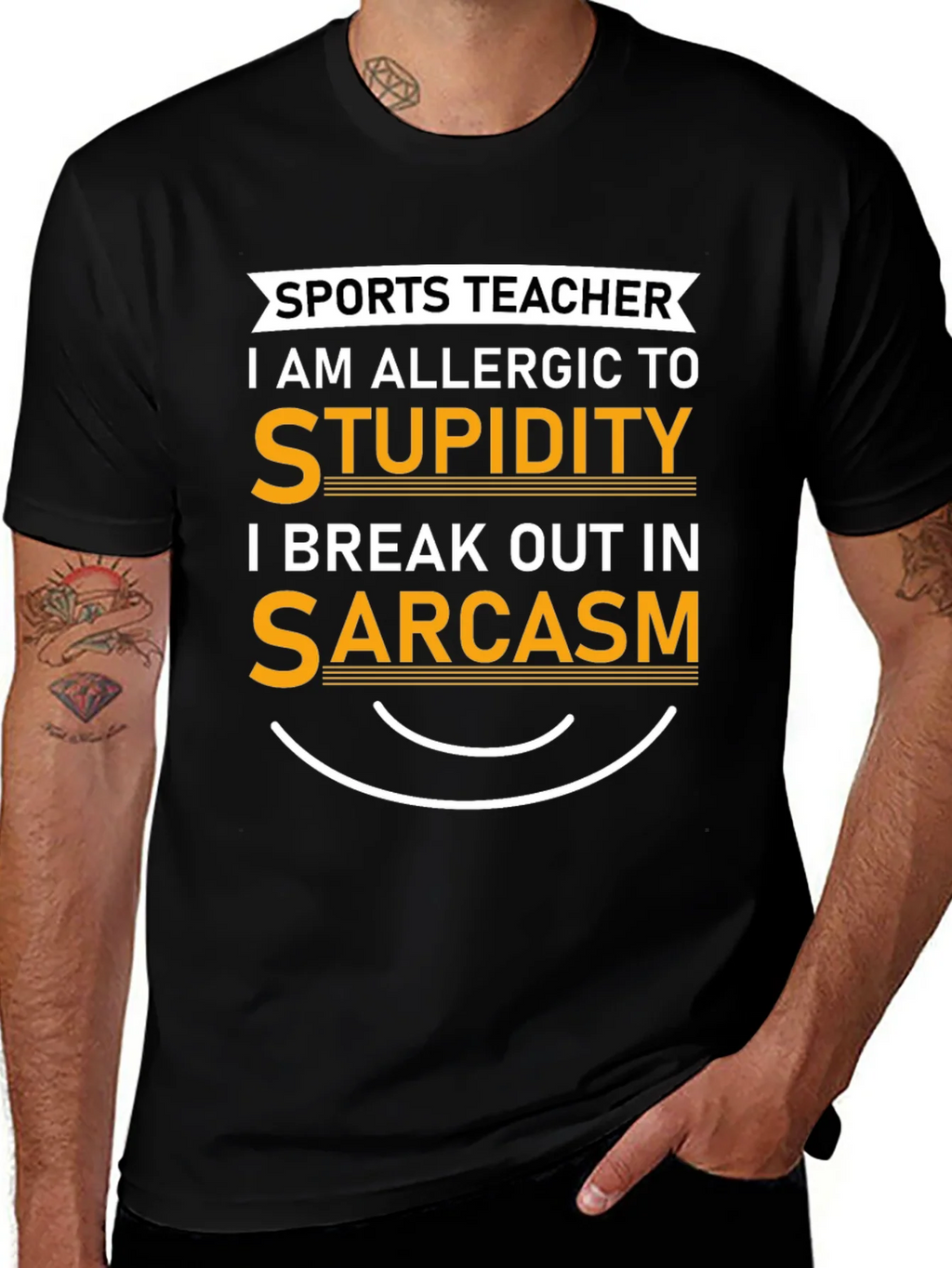 Sports Teacher Sarcasm Graphic Tee