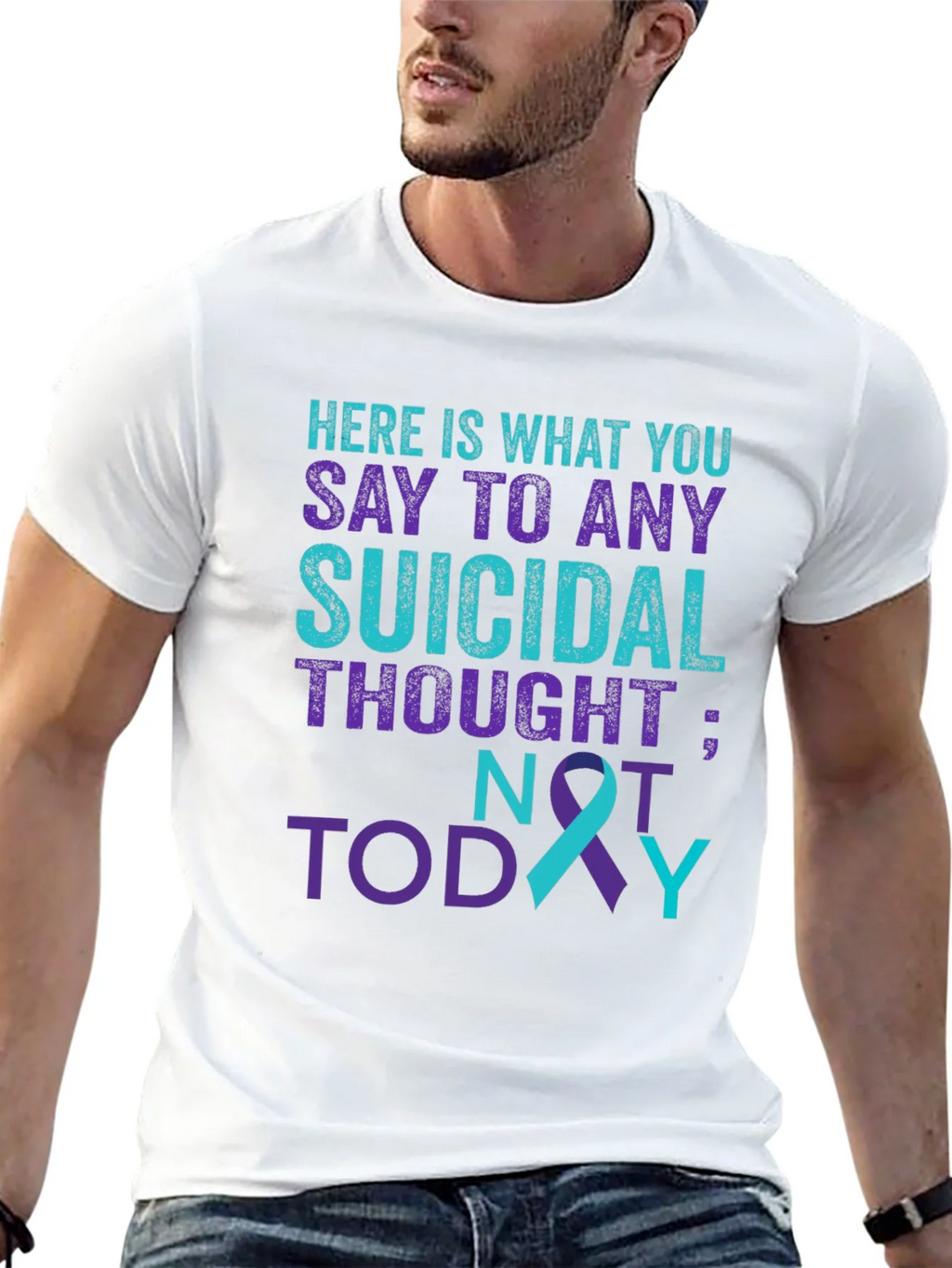 Suicidal Thought Awareness Graphic Tee