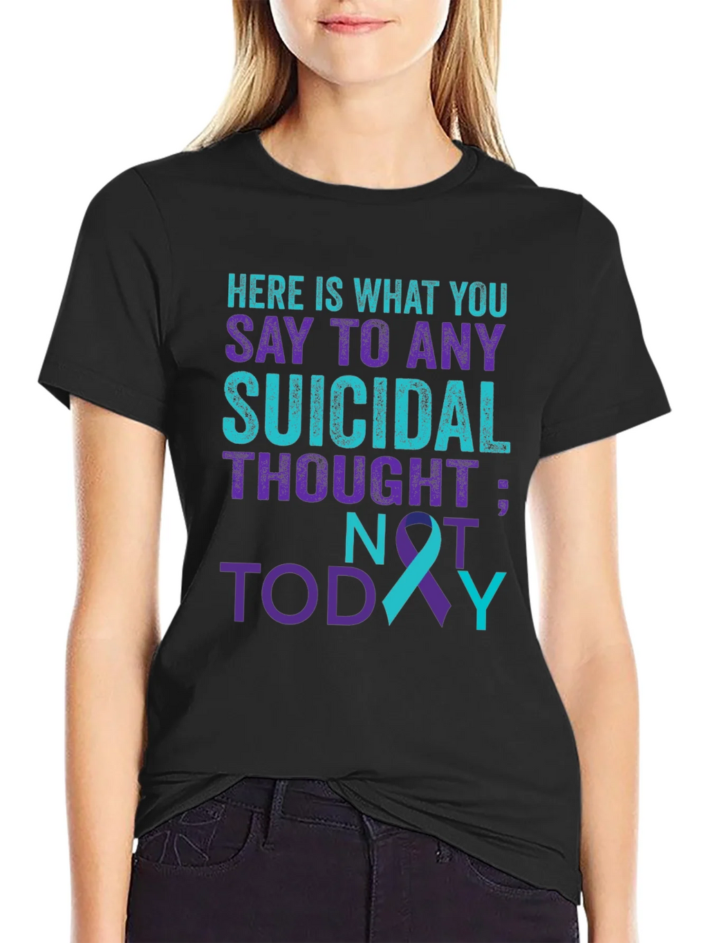 Suicidal Thought Awareness Graphic Tee