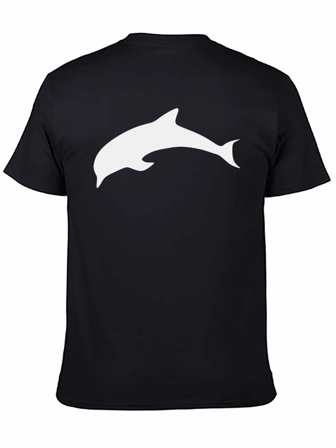 Black Dolphin T-Shirt - Casual Style
