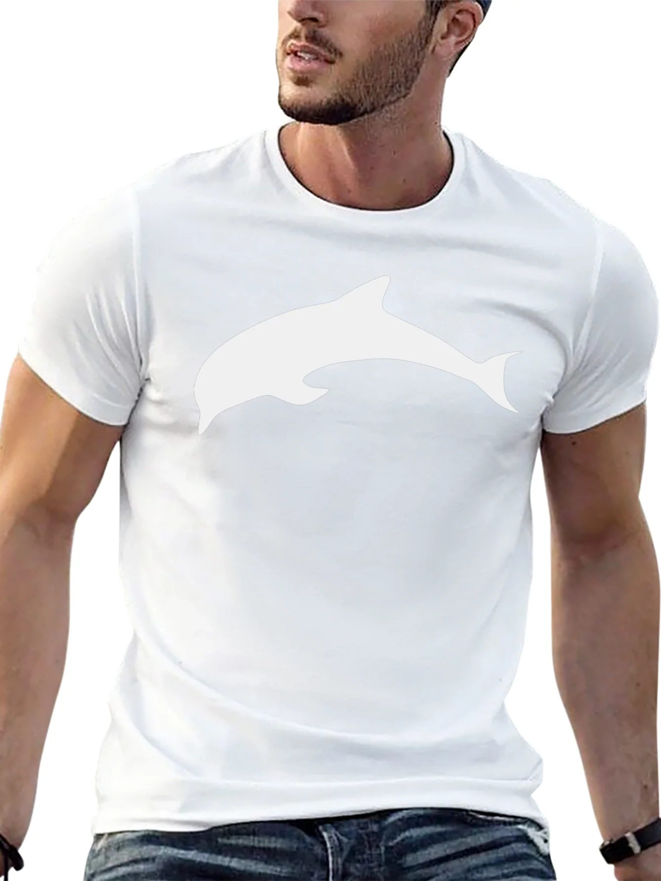 Black Dolphin T-Shirt - Casual Style
