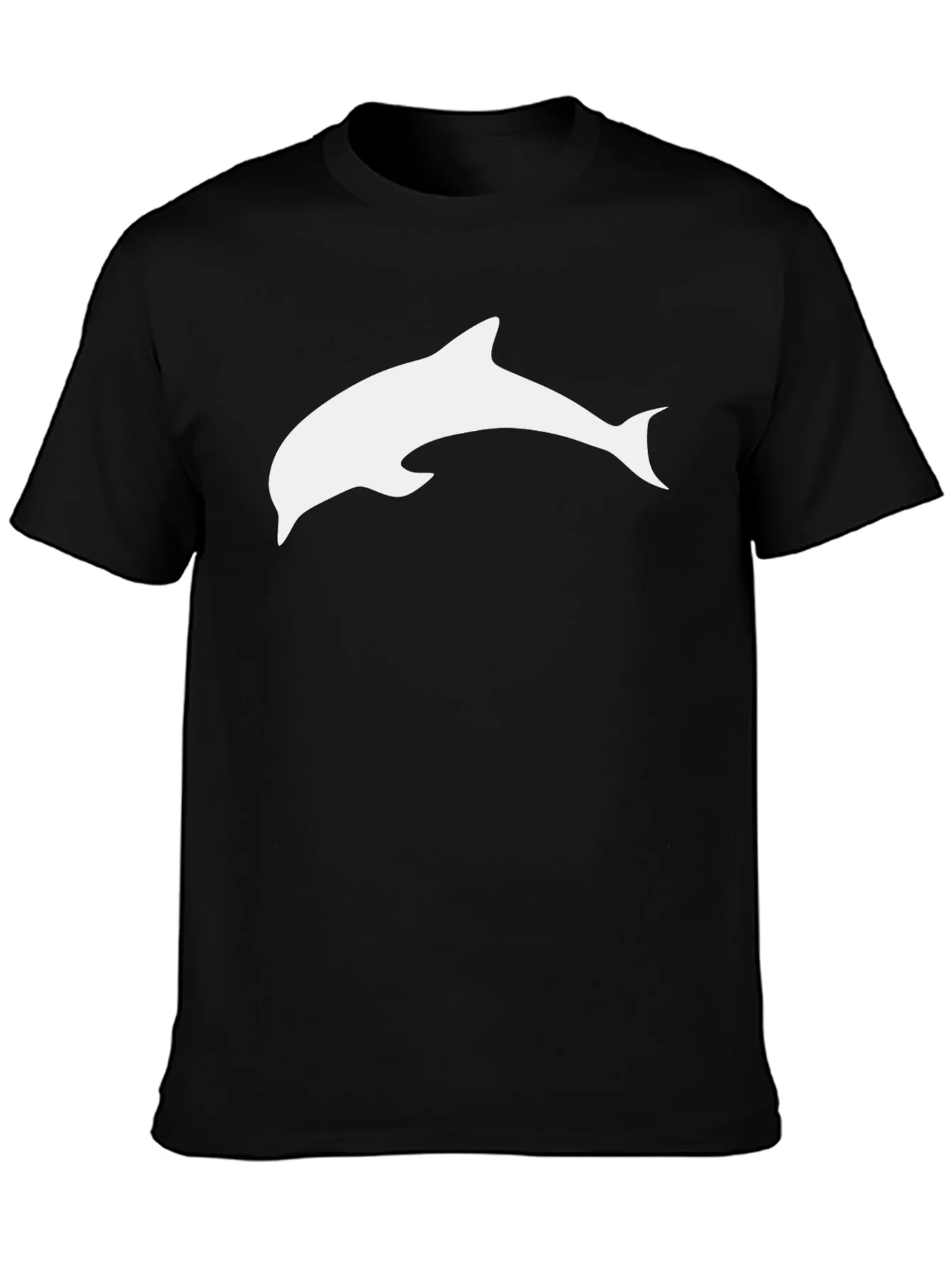 Black Dolphin T-Shirt - Casual Style