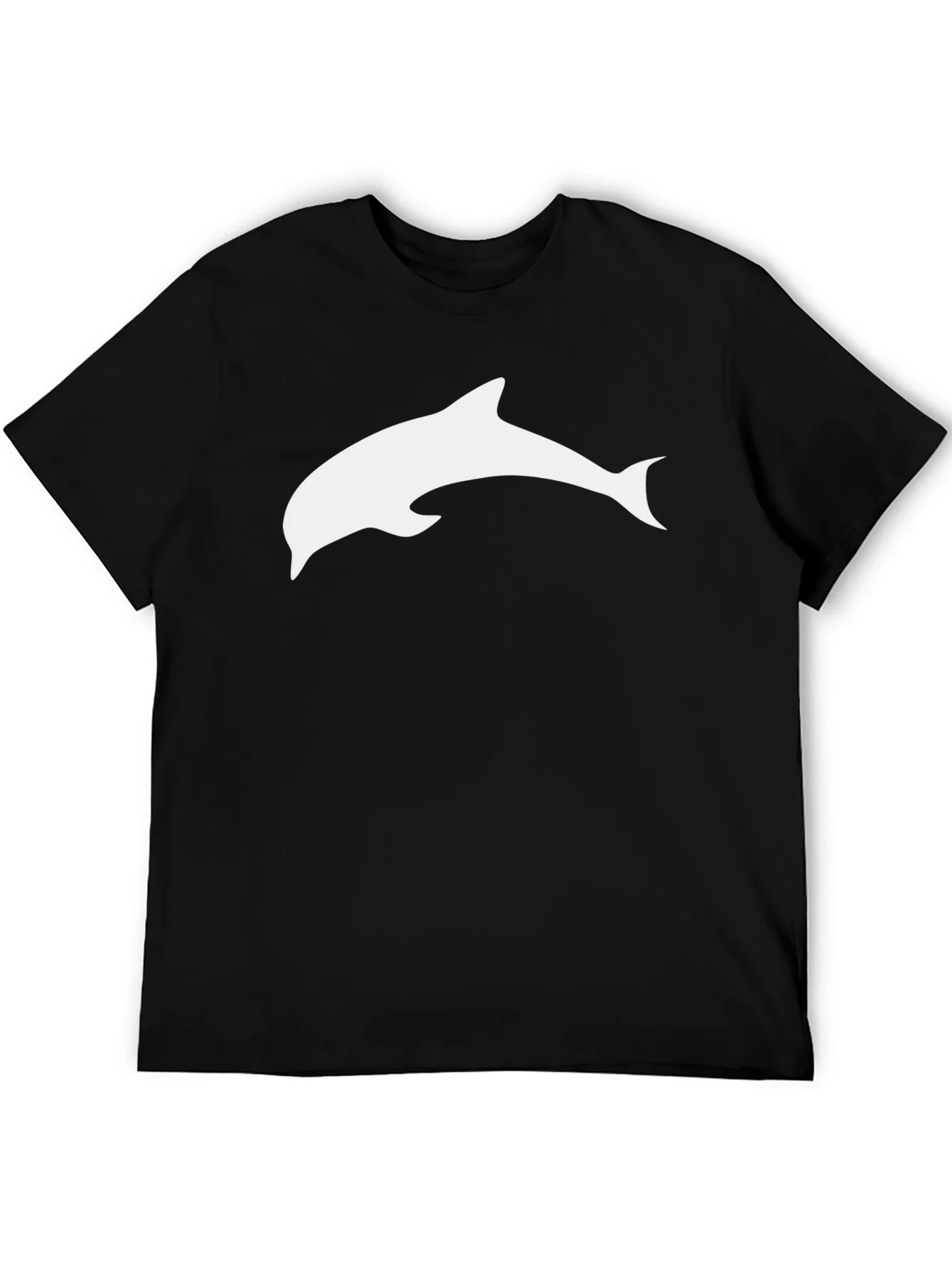 Black Dolphin T-Shirt - Casual Style