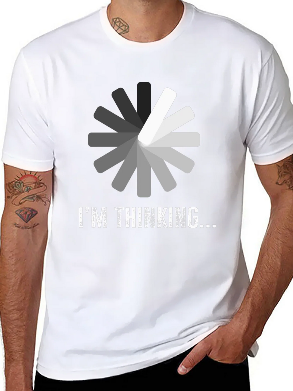 Im Thinking T-Shirt - Funny Loading Design