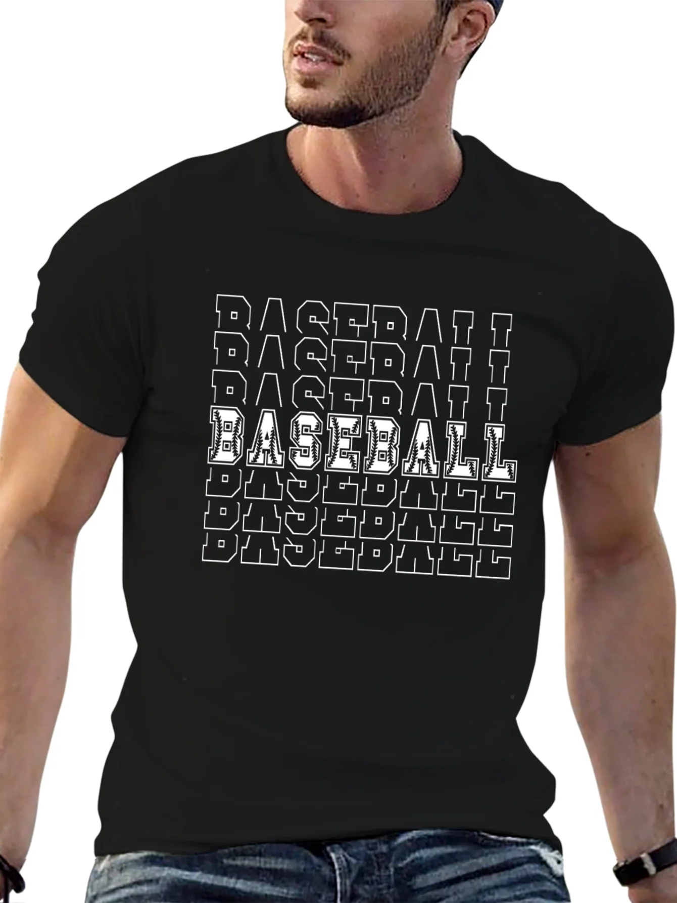 Baseball T-Shirt - Sporty Graphic Tee
