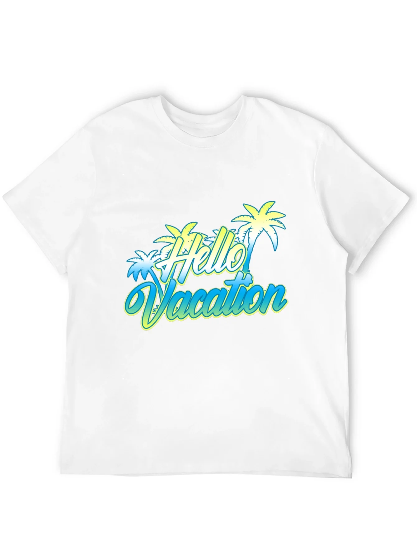 Hello Vacation Graphic T-Shirt