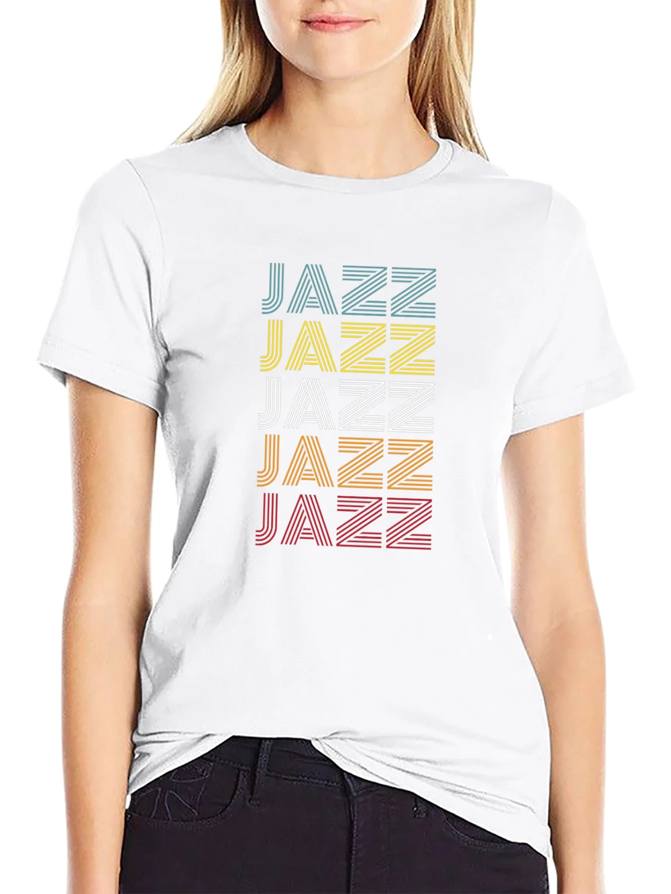 Retro Jazz Graphic T-Shirt