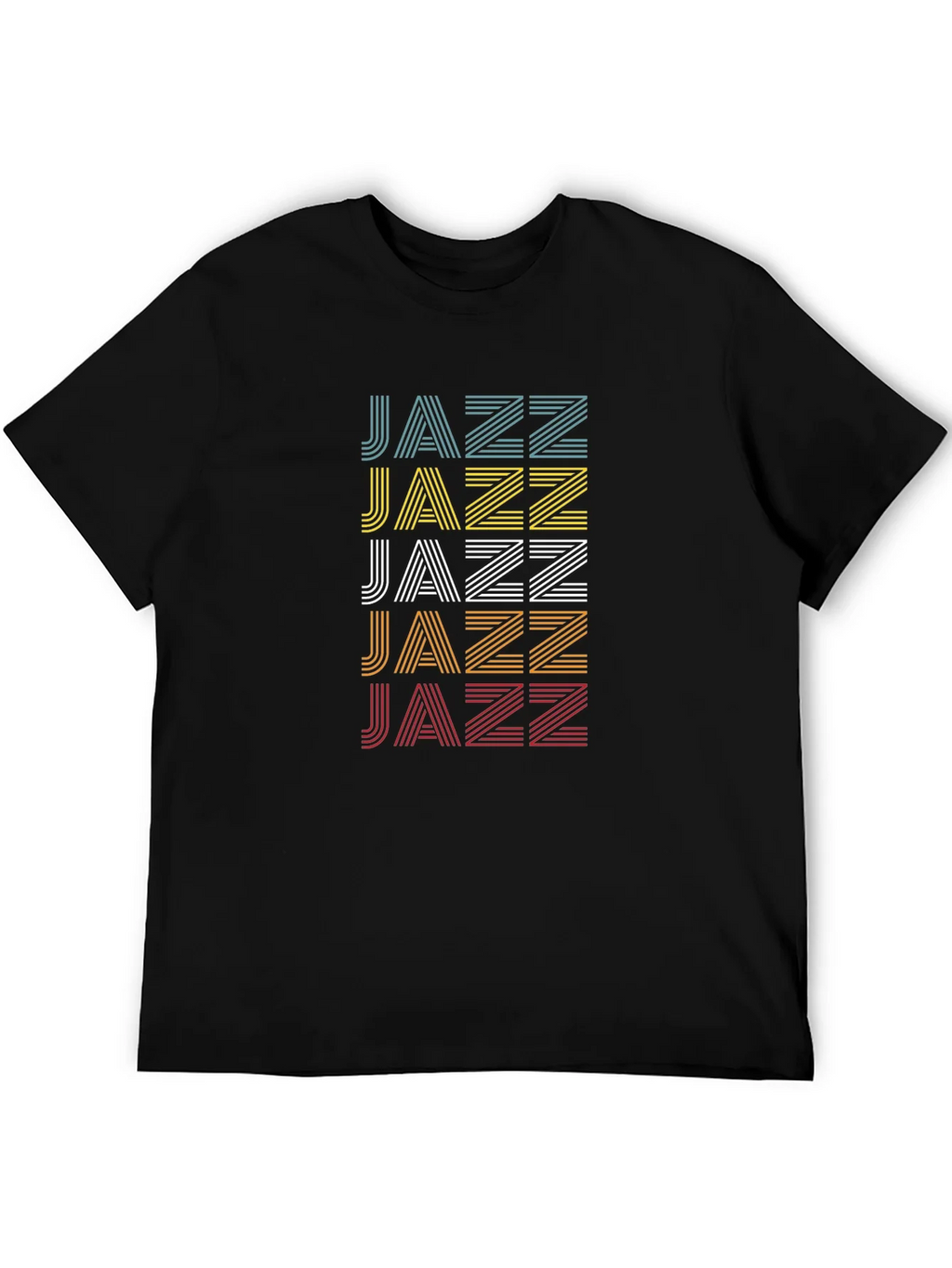 Retro Jazz Graphic T-Shirt