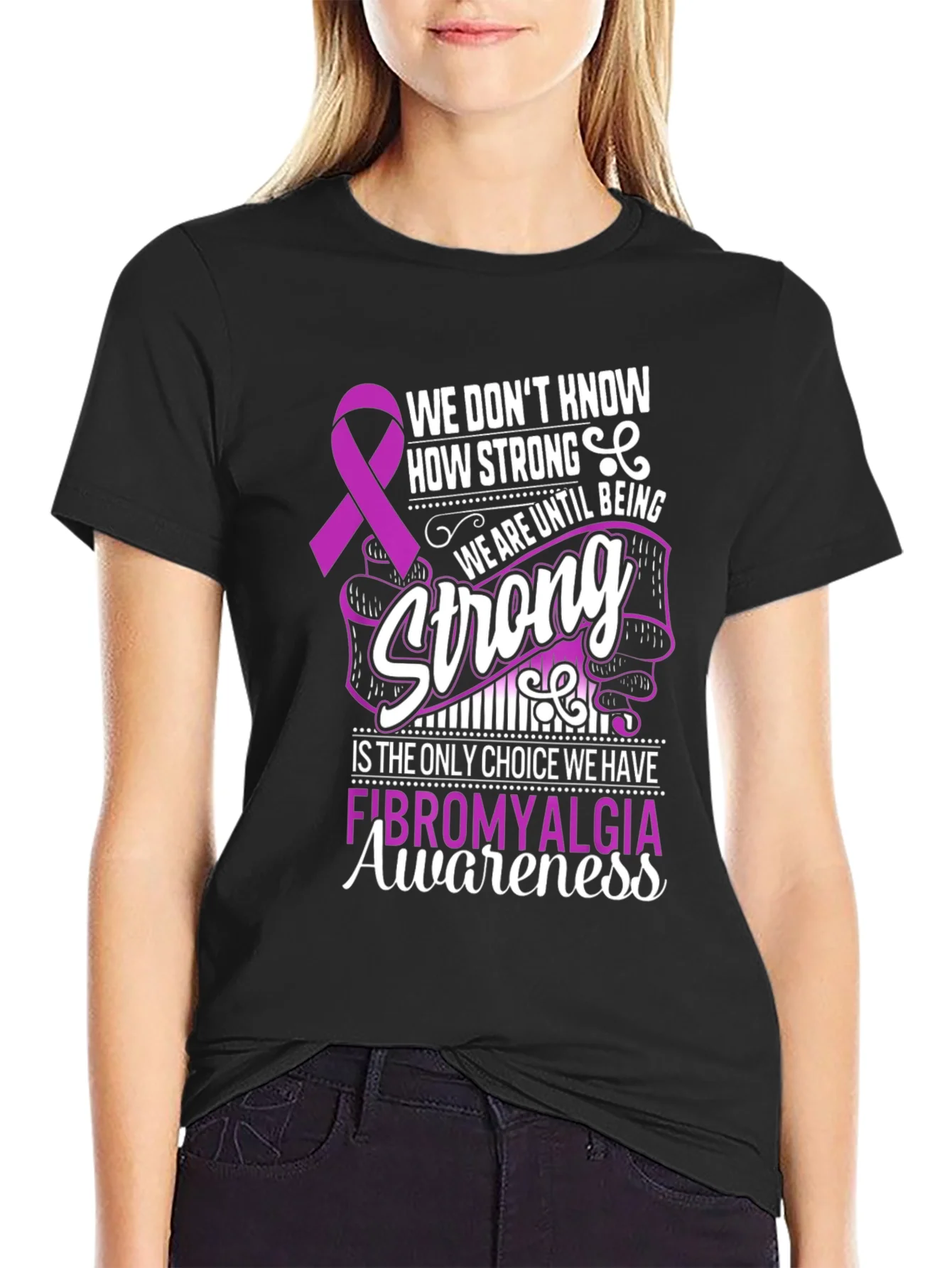 Fibromyalgia Awareness Graphic Tee