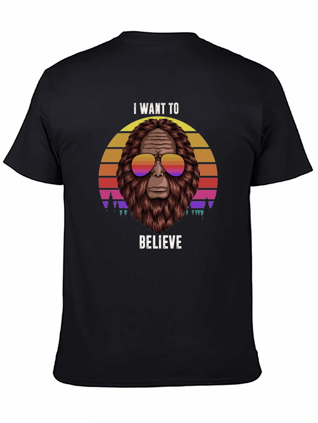 I Want To Believe Bigfoot T-Shirt
