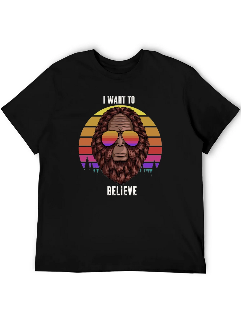 I Want To Believe Bigfoot T-Shirt