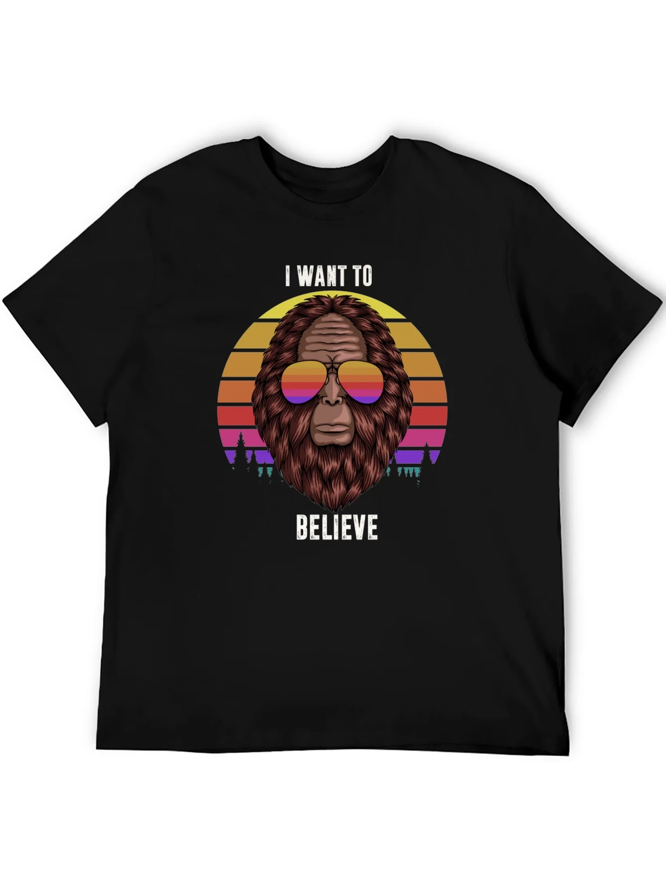 I Want To Believe Bigfoot T-Shirt