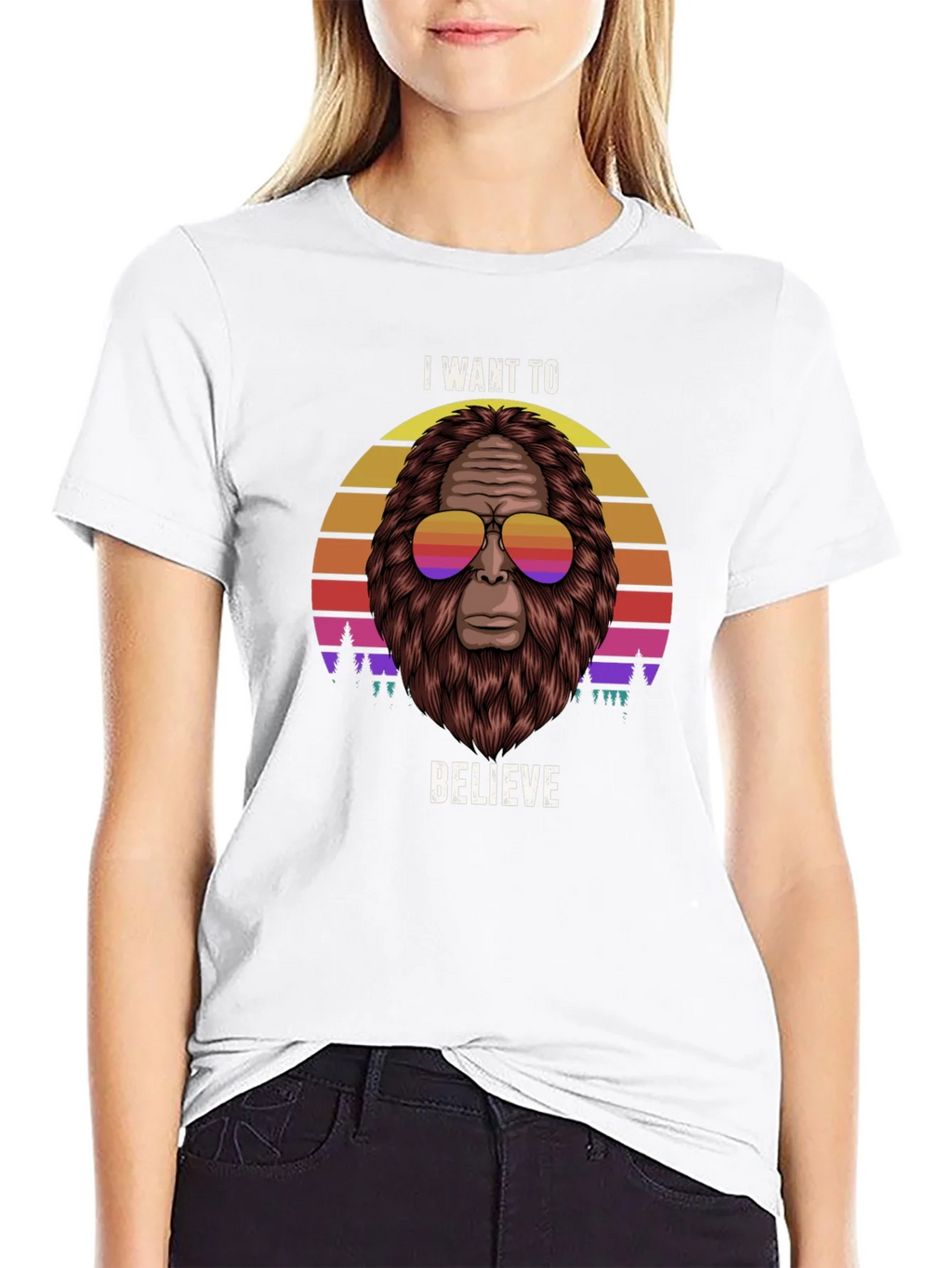 I Want To Believe Bigfoot T-Shirt