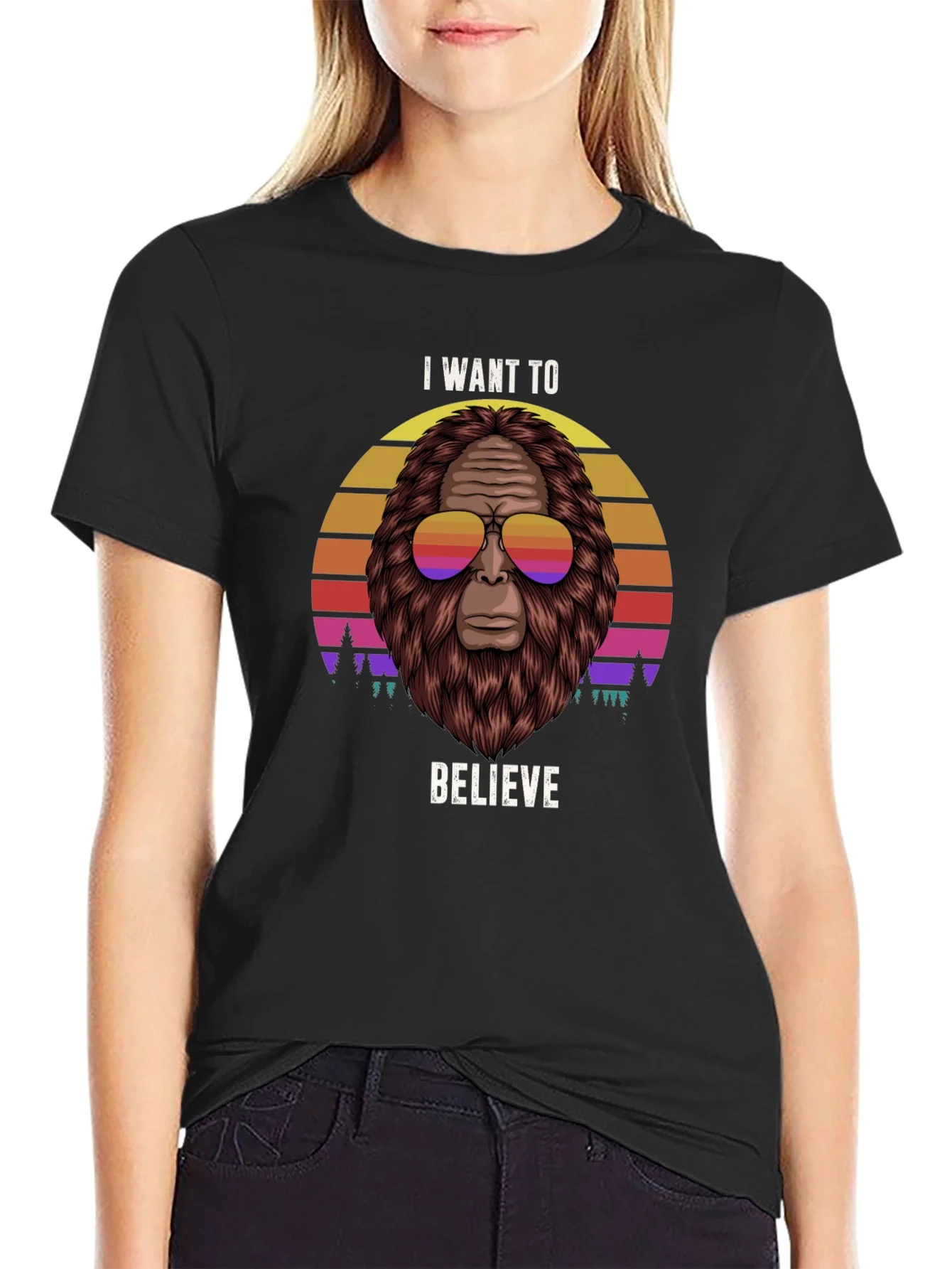 I Want To Believe Bigfoot T-Shirt