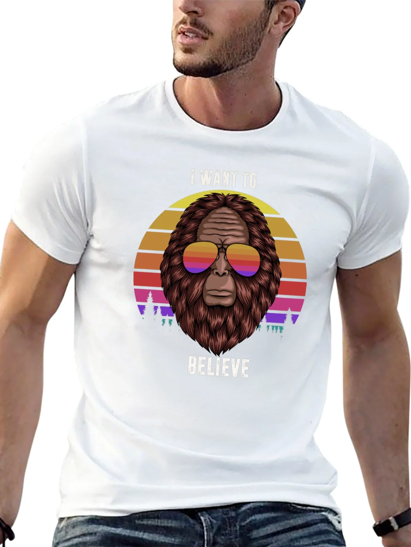 I Want To Believe Bigfoot T-Shirt