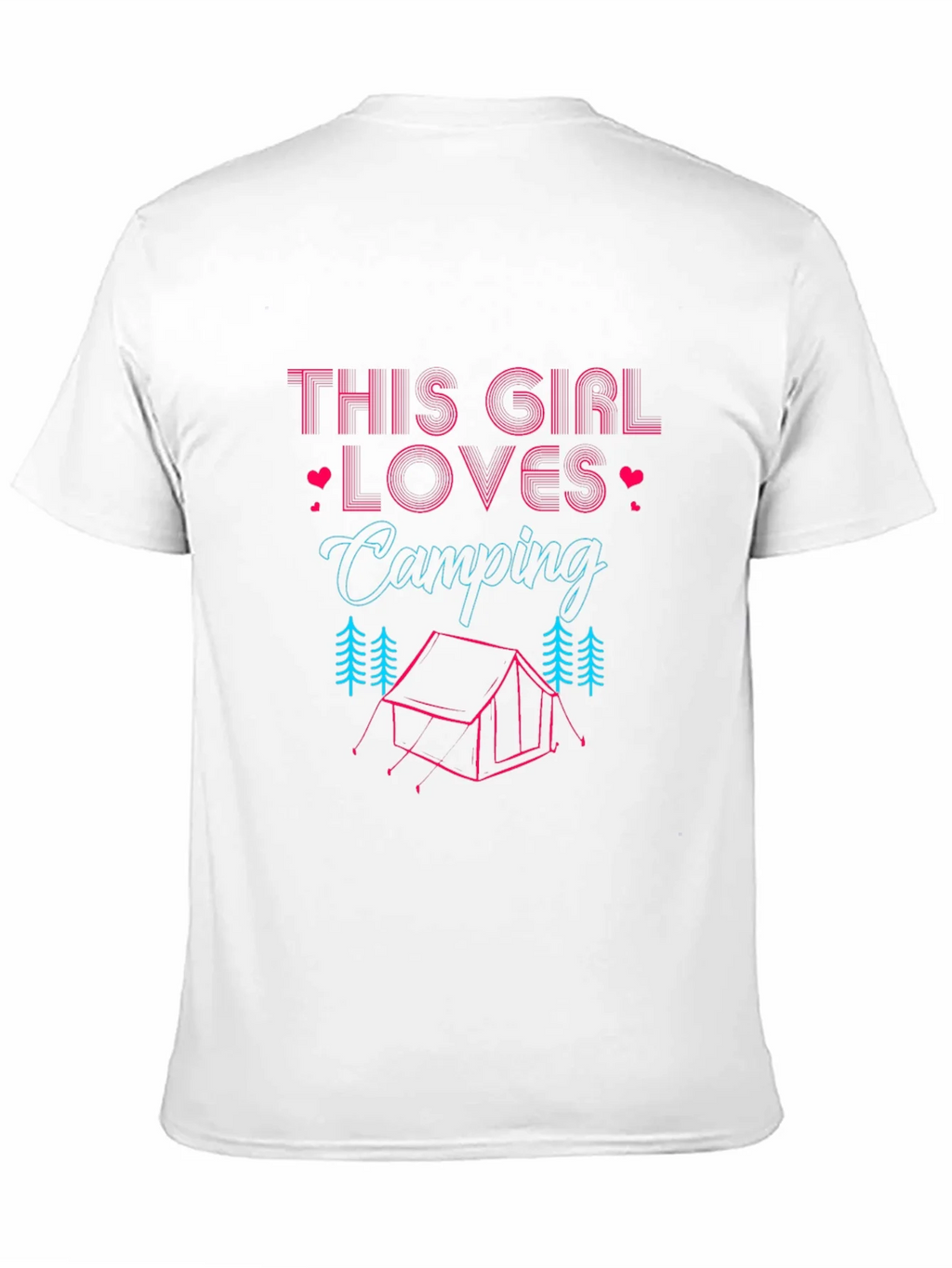 Camping Lover Womens Graphic Tee